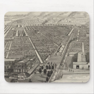 Kansas City Stock Yards, Kansas City, Kansas Mouse Pad