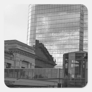 Kansas City The Link Architecture Photo Square Sticker