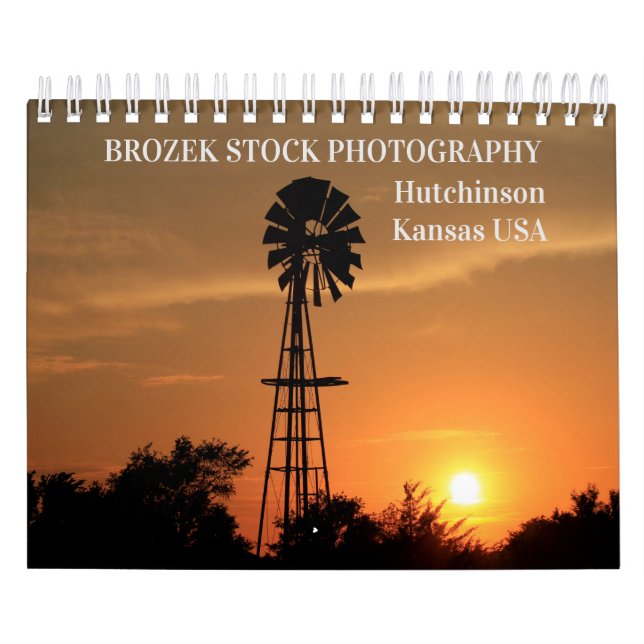 Kansas Country Landscape's Calendar (Cover)