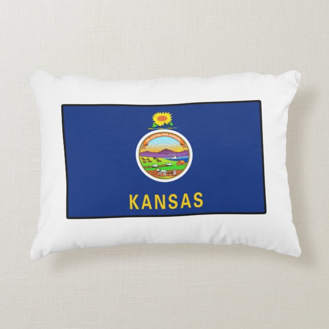 Kansas Decorative Pillow (Front)