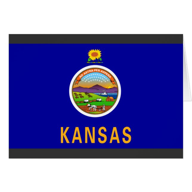 Kansas Flag (Front Horizontal)