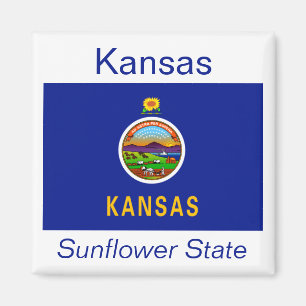Kansas Flag Magnet