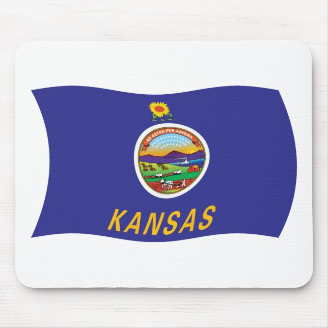 Kansas Flag Mousepad (Front)