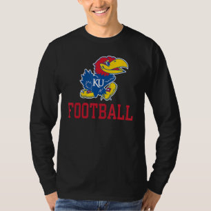 Kansas Jayhawks Football Icon Logo Officially Lice T-Shirt