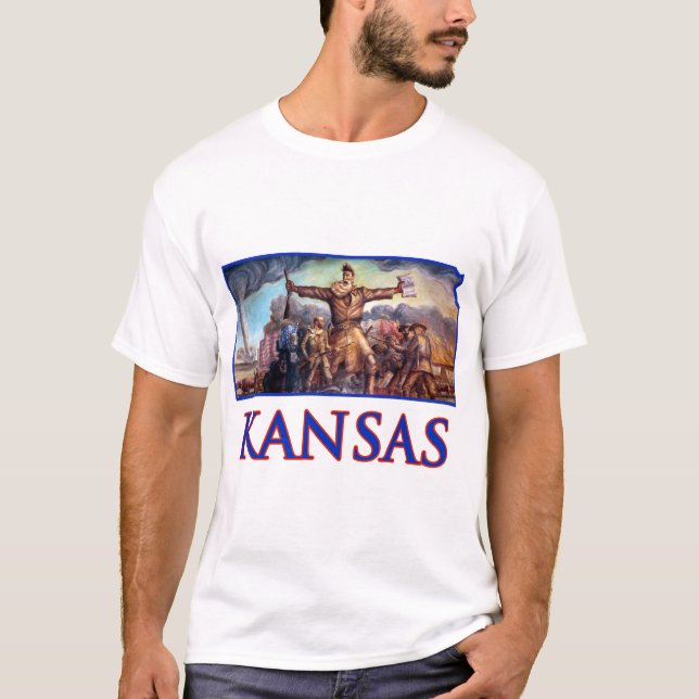 Kansas John Brown and the Tragic Prelude T-Shirt (Front)