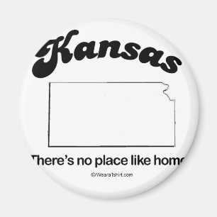 KANSAS - "KANSAS STATE MOTTO" T-shirts and Gear Magnet