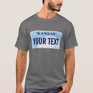 Kansas license plate T-Shirt