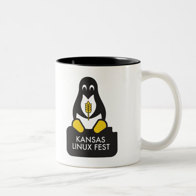 Kansas Linux Fest Mug (Right)