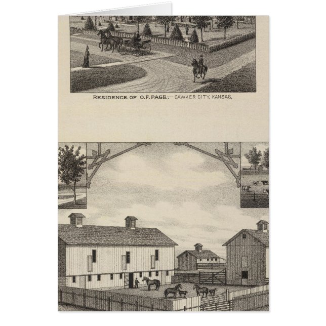 Kansas Live Stock County in Cawker City (Front)