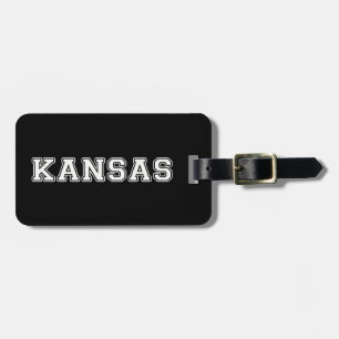 Kansas Luggage Tag