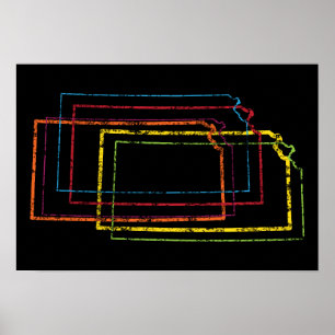 kansas pride blur poster