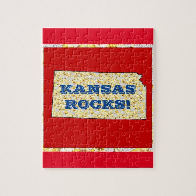 KANSAS ROCKS! JIGSAW PUZZLE (Vertical)