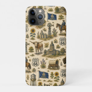 Kansas Route 66 Pocket Prairie iPhone 11 Pro Case