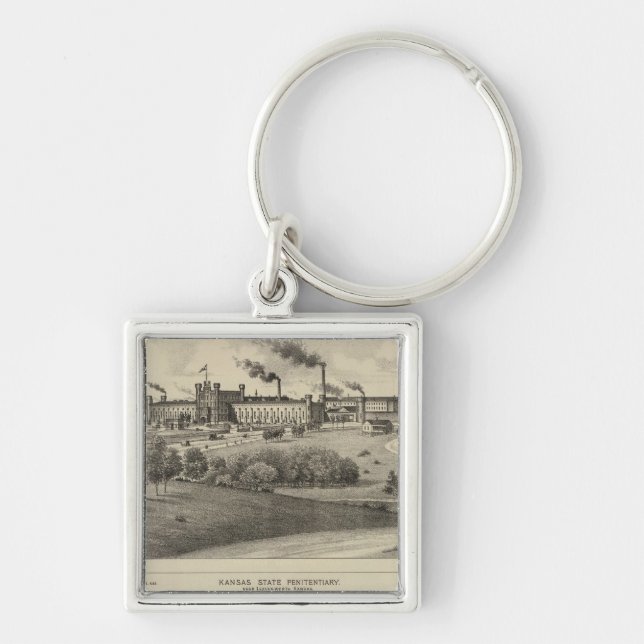 Kansas State Penitentiary Keychain (Front)