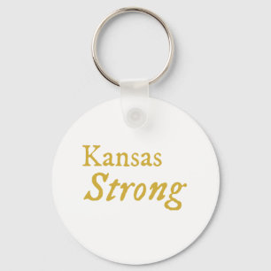 Kansas Strong Keychain