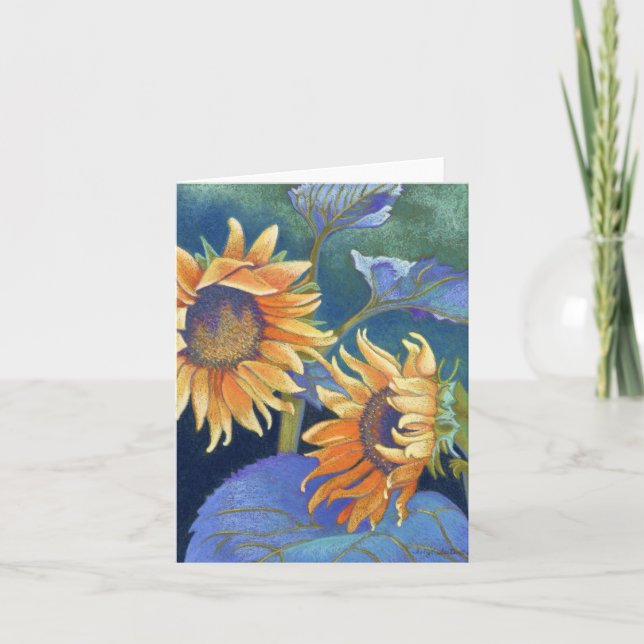 Kansas Suns Sunflowers Card (Front)