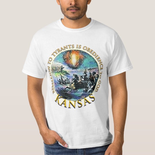 Kansas Tea Party t-shirt (Front)