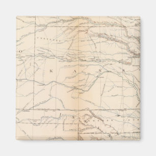 Kansas, Texas, Indian Territory Magnet