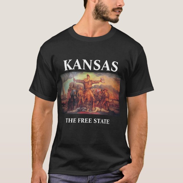 KANSAS - The Free State - Featuring Tragic Prelude T-Shirt (Front)