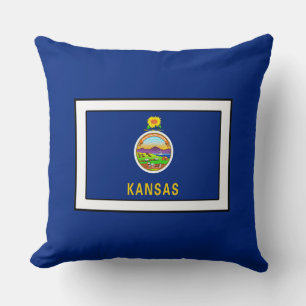 Kansas Throw Pillow