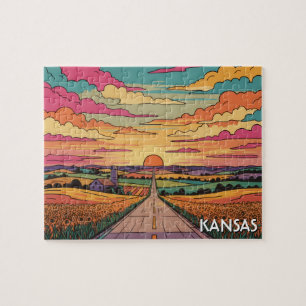 Kansas Travel Jigsaw Puzzle