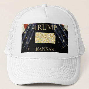 KANSAS  TRUCKER HAT
