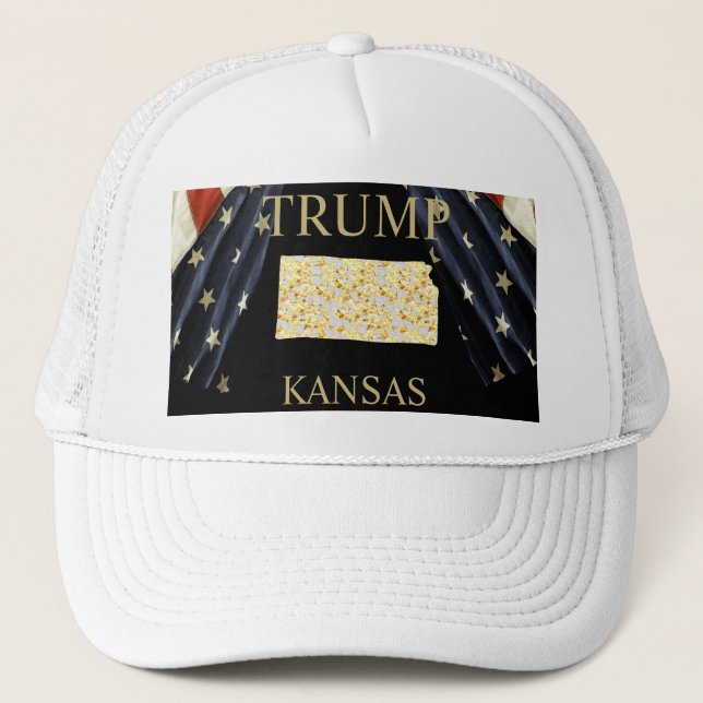 KANSAS  TRUCKER HAT (Front)