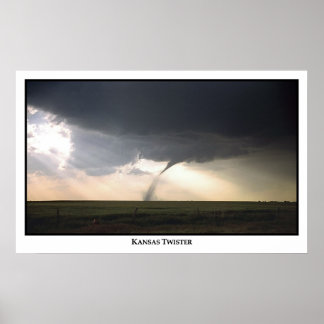 Kansas Twister Poster