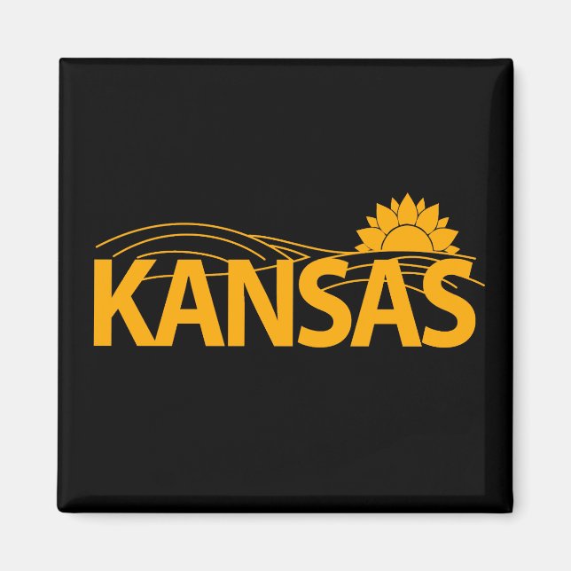 Kansas United States of America Magnet (Front)