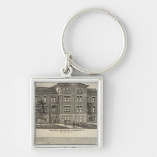 Kansas Wesleyan University Keychain