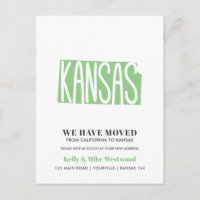 KANSAS We've moved New address New Home 