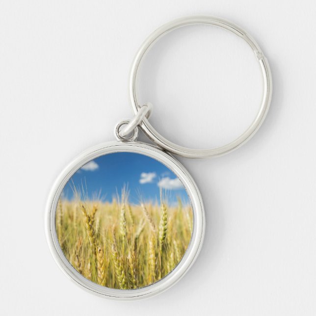 Kansas Wheat Keychain (Front)