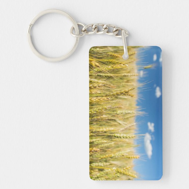 Kansas Wheat Keychain (Front)
