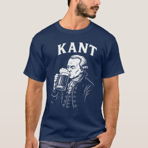 Kant drinking Enlightenment Beer gift T-Shirt