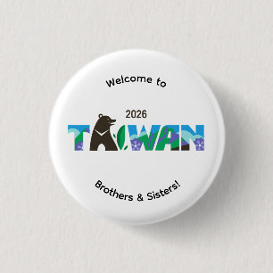 Kaohsiung Taiwan 2026 International Convention Pin
