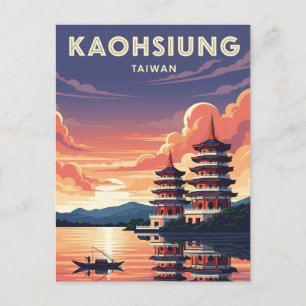 Kaohsiung Taiwan Travel Postcard