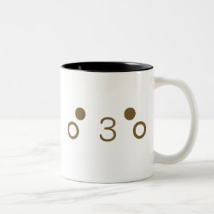 Kaori [kaomoji]collection☆] Two-Tone coffee mug