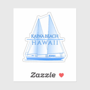 Kapa'a Beach Coastal Nautical Sailing Sailor