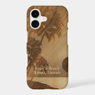 Kapaa Sunset Hawaiian Faux Koa Wood