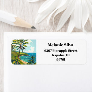Kapalua Maui Hawaii Bay Return Address 