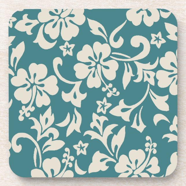 Kapalua Pareau Hawaiian Cork-backed Coasters (Front)