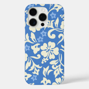 Kapalua Pareau Hawaiian Hibiscus Periwinkle Blue iPhone 16 Pro Case