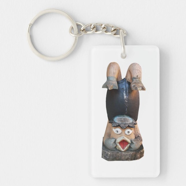 Kappa 河童 Handstand Keychain (Front)