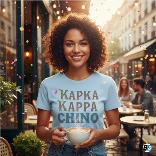 Kappa Kappa Chino Drôle T-Shirt Lover Café