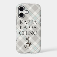 Kappa Kappa Chino Funny Coffee Lover