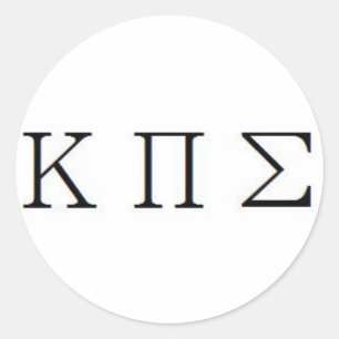 KAPPA PI SIGMA Sticker