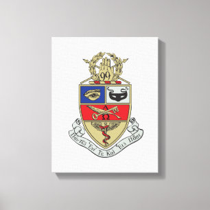 Kappa Psi Crest Canvas Print
