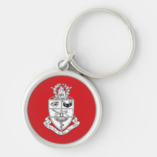 Kappa Psi Crest Keychain