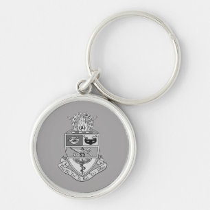 Kappa Psi Crest Keychain