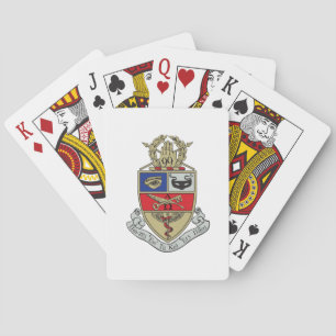 Kappa Psi Crest Playing Cards